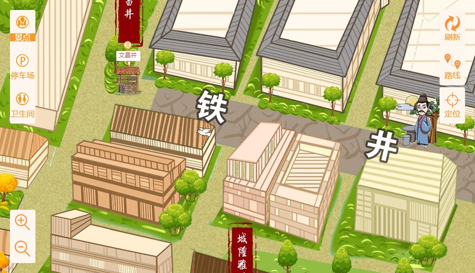 栾城智慧景区：手绘地图与语音导览的完美融合